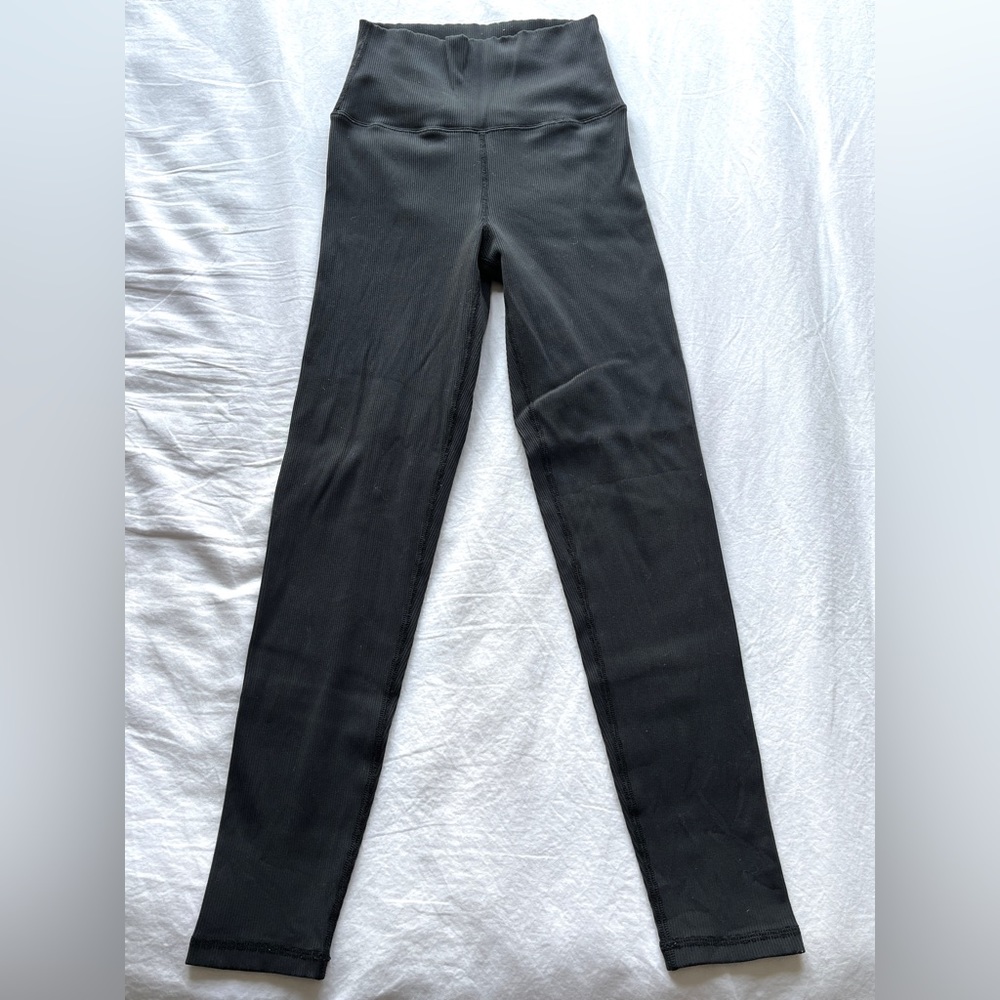 Aerie, ribbed leggings, size medium